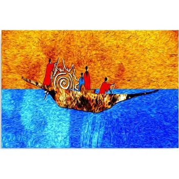 Obraz Obraz na plátně - Canvas, Na lodi 70x50