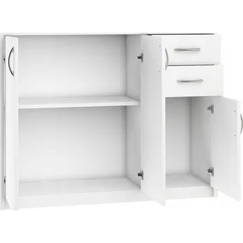 Komoda Komoda Matkam 109,3 x 35 x 85 cm bílá matná