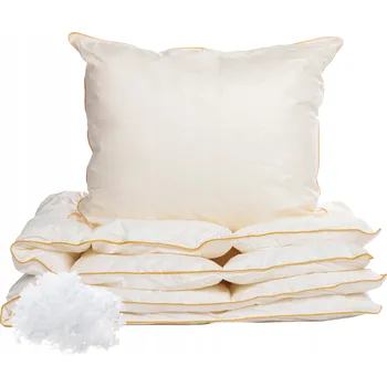 Polštář CELOROČNÍ Lehká Teplá Antialergická Přikrývka 160x200 + Polštář 70x80