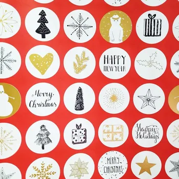 Obraz Barevný vánoční balicí papír 70cm x 2m, vzor 13