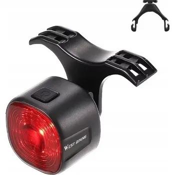 IP kamera Osvětlení na kolo West Biking WT09 40 lm akumulátor (dobíjecí)