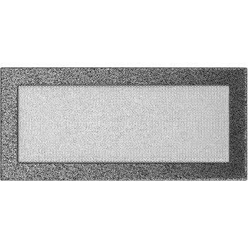 Větrací mřížka Mřížka výdechová lakovaná Kratki černá