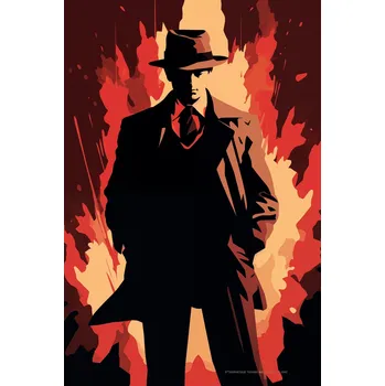 Plakát Plakát Tajemný Detektiv bez rámu 61 x 91,5 cm