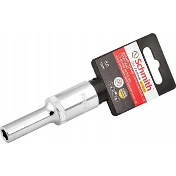 Klíč NÁSTRČNÝ KLÍČ ŠESTIHRANNÝ DLOUHÝ 1/2" 8mm Schmith