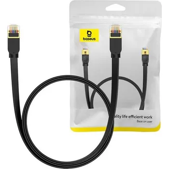 Síťový kabel Kabel UTP RJ45/RJ45 Cat7 1,5m BASEUS Flat