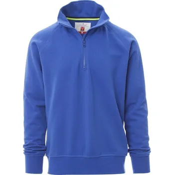 Pánská mikina Payperwear Mikina Austin se zesílenými švy a elastickým žebrováním Barva: modrá královská, Velikost: XS