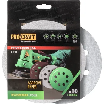 Brusný papír Brusný výsek (papír) 10 ks. Procraft КB180.180