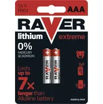 Raver Extreme lithiová baterie AAA 2 ks