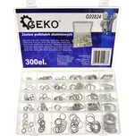 Podložky hliníkové, průměr, 5-28 mm, sada 300 ks