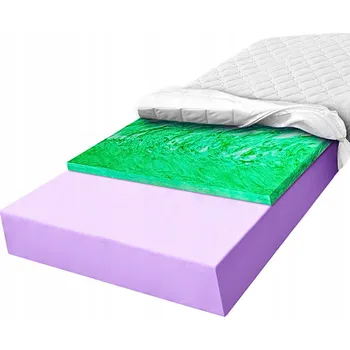 Matrace Tvrdá antialergická H3 Matrace pěnová 140x200 pružná oboustranná 9 cm