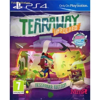 Hra pro PlayStation Tearaway Unfolded (Messenger Edition) (PS4)