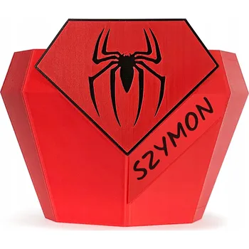 Pokladnička Velké pokladnička pro děti Spiderman 3D Dárek k narozeninám pro CHLAPCE Kajawis