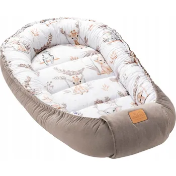 Zavinovačka DĚTSKÝ KOKON HNÍZDEČKO OHRÁDKA ZAVINOVAČKA COMFORT BAVLNA VELVET JUKKI