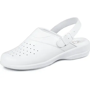 Dámská zdravotní obuv Dámská pracovní kožená obuv BAREA 080044 - bílá Velikost: 40