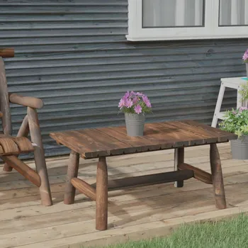 Konferenční stolek VidaXl Konferenční stolek, 90x50x41 cm, masivní smrkové dřevo