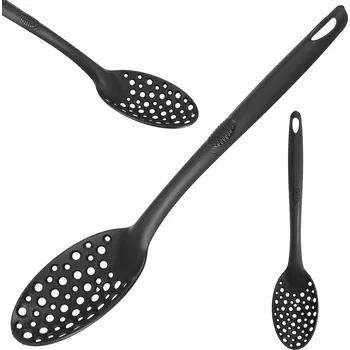 Naběračka Kuchařská děrovaná naběračka pěnovačka na servírování