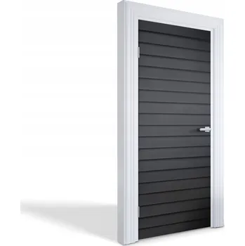 Fototapeta Ozdobná dekorativní fólie na dveře, nábytek, skříň - Černé krystaly 95x205 cm