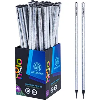 Grafitová tužka Obyčejná HB tužka AstraPEN "HOLOmania", stojan, 206024001