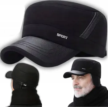 Podprsenka Zimní KŠILTOVKA s chrániči uší, teplá, pro seniory na zimu