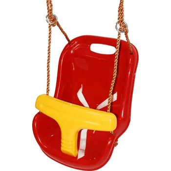 Dětská houpačka JustFun Dětská houpačka Baby Swing Seat červená