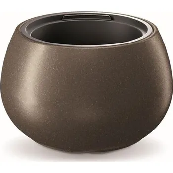 Květináč HEOS ECO WOOD kávový 37cm