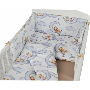 Povlečení SADA POVLEČENÍ 120X60 BAVLNA POVLEČENÍ 120X90