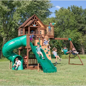 Dětské hřiště Backyard Discovery Dětské hřiště Skyfort s tobogánem