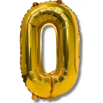 Balónek Balónek CONCORDE fóliový 40cm, č.0, zlatá (A290)
