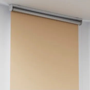 Roleta Volně visící roleta Termo BLACKOUT (termoizolační) na stěnu, strop Běž