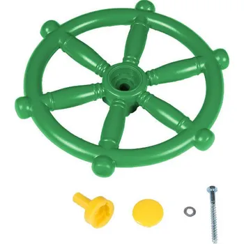 Doplněk pro dětské hřiště JustFun Kormidlo světle zelená (34cm)