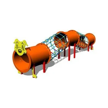 Doplněk pro dětské hřiště Playground System Průlezka pro veřejná dětská hřiště Pes longi