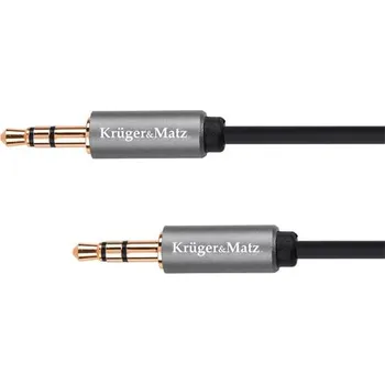 Audio kabel Kabel Jack 3,5mm konektor/Jack 3,5mm konektor 1m KRUGER & MATZ KM1226 Basic