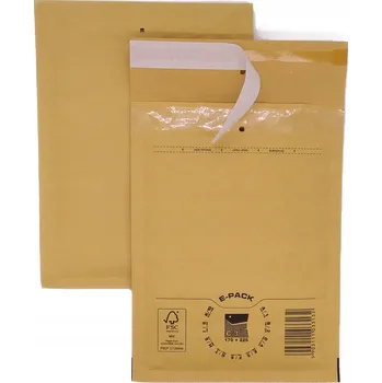 Obálka Bublinkové obálky C13 A5/B6+ HNĚDÉ E-PACK x20