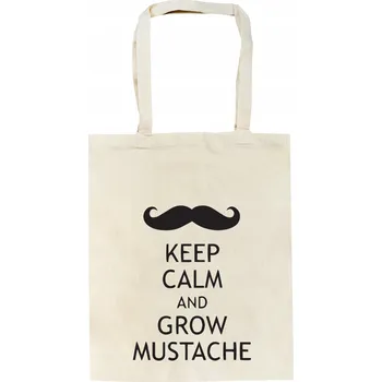 Nákupní taška Látková taška 38 x 42 cm černá