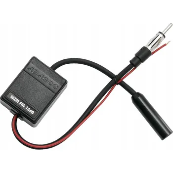 Anténní zesilovač Automobilový zesilovač anténního signálu FM 16dB Abasco