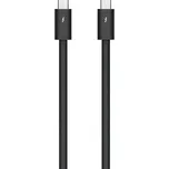 Originální Apple Thunderbolt 5 Pro opletený nabíjecí a datový kabel - USB-C na USB-C - 1 m - černý