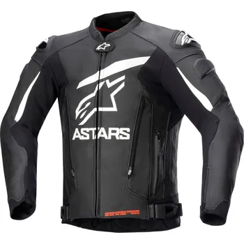 Moto bunda Moto bunda GP PLUS 4, ALPINESTARS (černá/bílá) 2025
