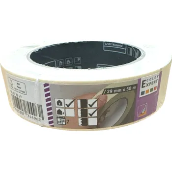 Lepicí páska ColorExpert Krepová maskovací páska 29mm x 50m