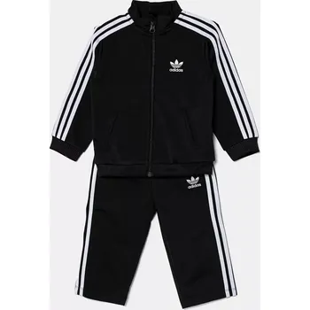 Dětská tepláková souprava adidas Originals FIREBIRD černá barva, IX5203 99X, vel. 98
