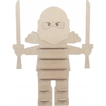 regál POLICE regál stojan LUDÍK kostky NINJAGO 55 cm