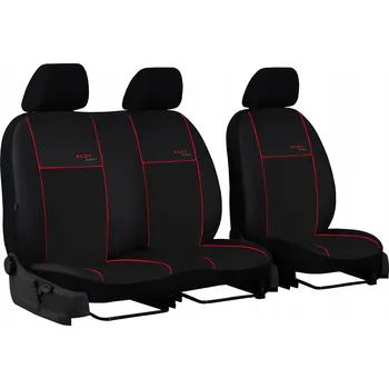 Moto oblečení Potah na přední sedadla Pok-ter umělá kůže bordó, černá, červená, modrá, šedá, zelená, žlutá univerzální