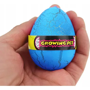 Figurka MAGICKÉ VELKÉ VEJCE S LÍHNOUCÍM SE ROSTOUCÍM DINOSAURUS