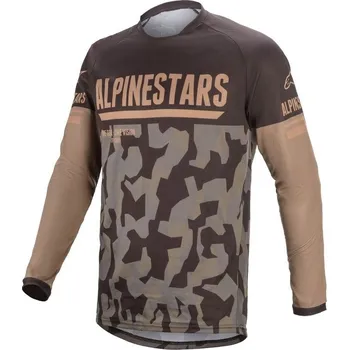 Moto dres Motokrosový dres VENTURE R, ALPINESTARS (písková camo/černá)