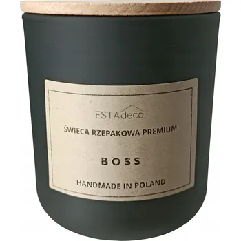 Svíčka Řepková vonná svíčka Boss ESTAdeco 1 ks