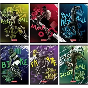 Sešit Sešit A5 s mřížkou Herlitz, 60 listů