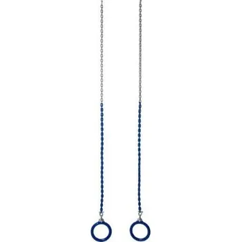 Doplněk pro dětské hřiště JustFun Závěsné kruhy modrá