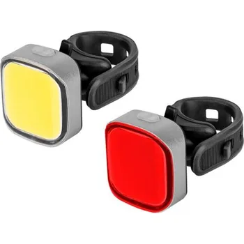 Cyklosvítilna Sada světel na kolo REBEL URZ3492