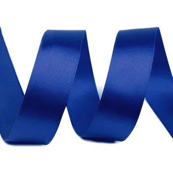 Stuha Atlasová stuha šíře 25 mm Varianta: 40 modrá safírová, Balení: 22.5 m