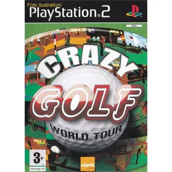 Hra pro starou konzoli Crazy Golf World Tour (PS2)