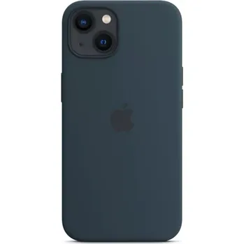 Pouzdro na mobilní telefon Silicone Case iPhone 13 Abyss Blue - MagSafe